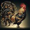 5D Rooster Diamond Painting Kits for Adults (JK737-1) 13.7 x 13.7 x 0.1 inches